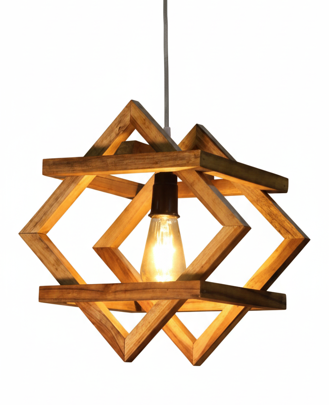 diamond shape hanging