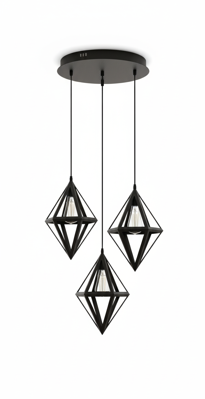 3 pcs metal hanging