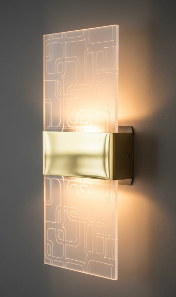 eqralic wall light