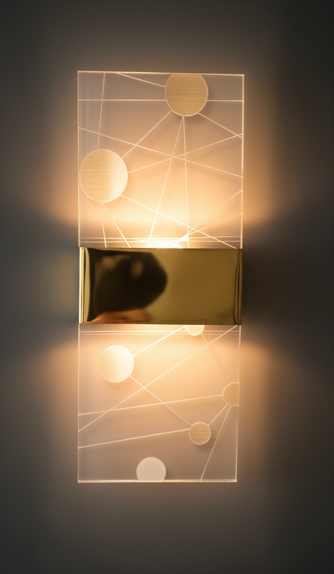 eqralic wall light