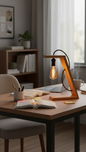 Table lamp wood