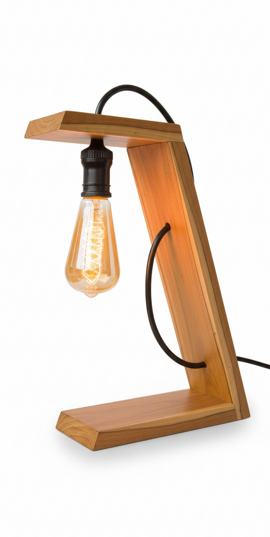 Table lamp wood