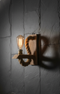 wood wall light